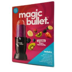 Bild von Magic Bullet Blender  Electric Pack 10 Pi¨ces Power 200 Watts Schwarz Zauberkünstler Mixer Elektrisch Paket 10 Teile Leistung 200 Watt Schwarz Ultimate Smoothies Maker