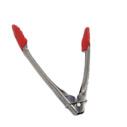 Bild von Lacor Zange Silikon rot 18 x 3 x 2 cm Besteck Messer Präzise