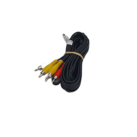 Bild von InLine Audiokabel RCA MM Schwarz Rot 2m 2 x MaleMale Farbe Audio Sound