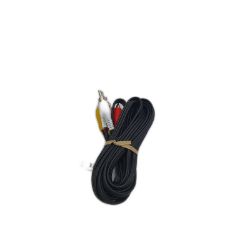 Bild von InLine Audiokabel RCA MM Schwarz Rot 2m 2 x MaleMale Farbe Audio Sound