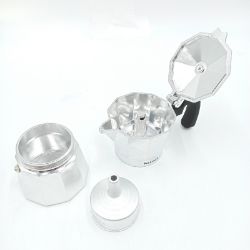 Bild von WECOOK Paola Aluminium Kaffeemaschine Express Italienische 3 Tassen Ringdichtung Trendig.