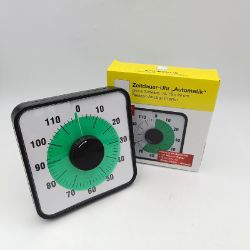 Bild von TimeTEX Zeitdauer Uhr Automatik 120 Minuten magnetisch 19x19 cm Classroom Uhrzeitmessung