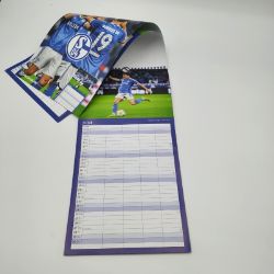 Bild von FC Schalke 04 Sportkalender 2024 22x45 Office Terminer Fußball