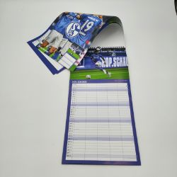 Bild von FC Schalke 04 Sportkalender 2024 22x45 Office Terminer Fußball