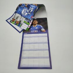 Bild von FC Schalke 04 Sportkalender 2024 22x45 Office Terminer Fußball