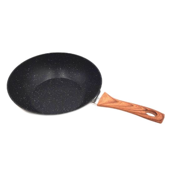 Bild von Wenco Wok Pfanne 28 cm Induktionsgeeignet Aluminium Kochgeschirr Pans Cookware Premium.