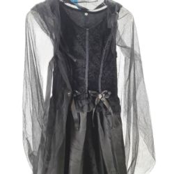 Bild von FORMIZON Schwarze Hexe Halloween Cosplay Vampir Gruseliges Outfit Party Kostüm