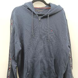 Bild von Tommy Hilfiger Hoodie Reißverschluss Herren Jogging Pullover Jacke Zipper Sweat Sport