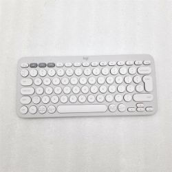 Bild von Logitech K380s Bluetooth Tastatur UK Weiß, Kompakt, drahtlos, schnelle Verbindung, PC Computer