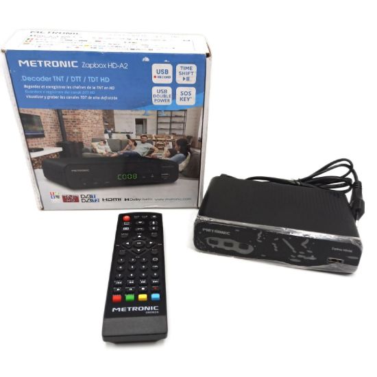 Bild von Metronic 441658 DTT-T2 HD Receiver Zapbox HD-SO.3 Empfänger Decoder