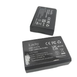 Bild von Lachy 2 Stück 1200mAh Ersatzakku EL14 EL14a Smart LED Dual Other