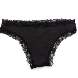 Bild von Iris Lilly Damenwäsche Spitze Baumwolle 7er Pack Schwarz Größe 42 Unterwäsche Shapewear