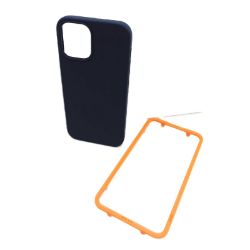 Bild von Uyiton Flüssigsilikonschale 5in1 Set iPhone 12 Coque2 Glas Schutz Hülle