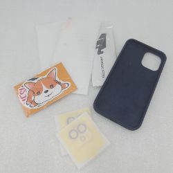 Bild von Uyiton Flüssigsilikonschale 5in1 Set iPhone 12 Coque2 Glas Schutz Hülle