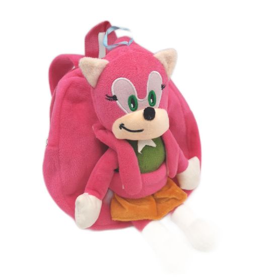 Bild von Plüsch Rucksack Sonic Kindergarten Cartoon Mini Bag Schule Spielzeug