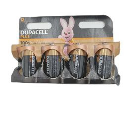 Bild von Duracell D Plus LR20 MN1300 Alkaline Batterien 8er Pack 4 Blister 2 Stück