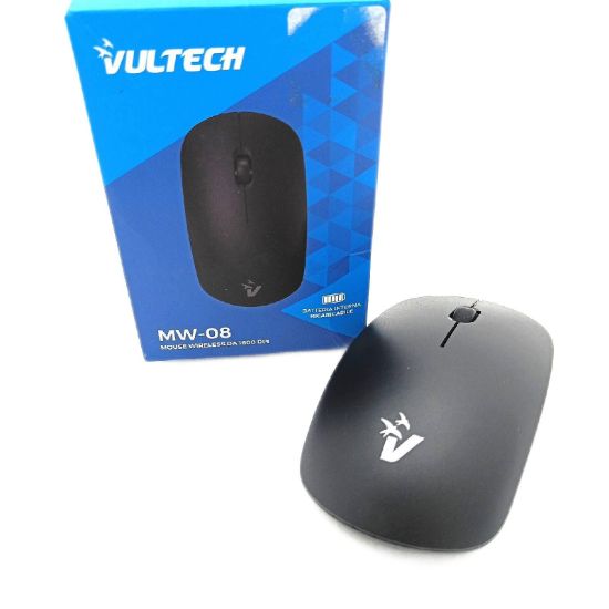 Bild von Vultech MW-08 Funkoptik Maus 1600 DPI 2.4GHz mit Batterie Mäuse 10 20