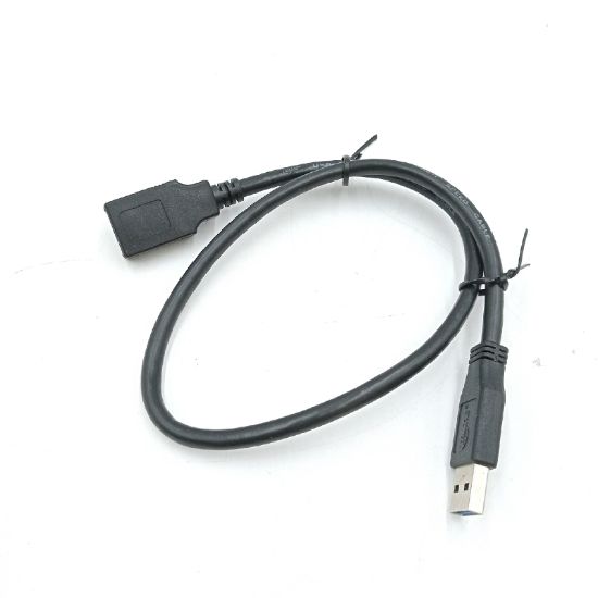 Bild von InLine USB 3.0 Kabel Verlängerung A Stecker Buchse schwarz 0,5m - NEU