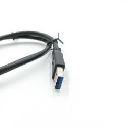 Bild von InLine USB 3.0 Kabel Verlängerung A Stecker Buchse schwarz 0,5m - NEU