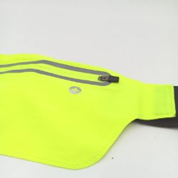 Bild von FLUO Laufgürtel für Männer und Frauen Reflektierende Taille Pack Handy 6,35