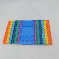 Bild von alldoro Push Play Würfelspiel Pop it Zahlen Farben Brettspiel Blasen Spiel