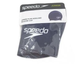 Bild von Speedo Unisex Kinder Junior Schlichte geformte Silikon Junior Schwimmkappe Baden 