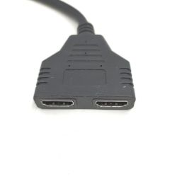 Bild von FPJLOKF HDMI Splitter Kabel 1080P Stecker auf Dual Buchse 2 Wege - Hochwertiges HDMI Zubehör