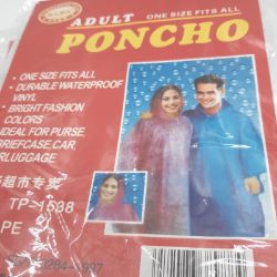 Bild von EVANCE Regenponcho Kapuze Unisex Wasserdicht Poncho €9,75 Sparset Outdoorkleidung wasserfest unisex.rawQuery