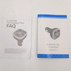 Bild von FM Transmitter Bluetooth Auto RGB Umgebungslicht V5.0 kabelloser Transmitter