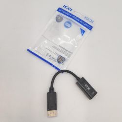 Bild von ICZI DisplayPort HDMI Adapter 4K60Hz Übertragung Stecker Buchse Konverter