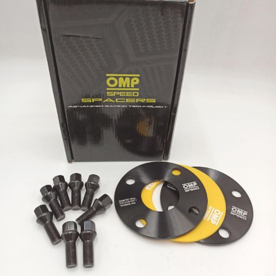 Bild von OMP SPEED Set 5MM 4X108 57.1 M14X 1.5 Distanzscheiben Fahrwerk Auto