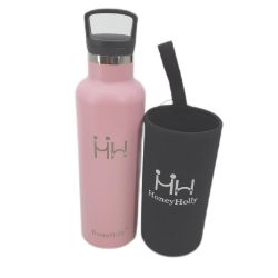 Bild von HoneyHolly Edelstahl Trinkflasche 750ML Wasserflasche BPA Frei | Top Qualität