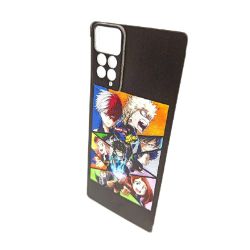 Bild von Xiaomi Redmi Note 11 Pro 5G Hülle My Hero Academia Schwarz Manga Case Cover