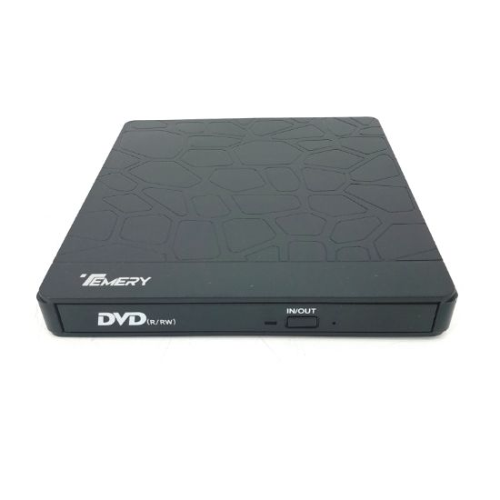 Bild von Temery Externe CD DVD Laufwerk USB 3.0 Type C für Mac Win Optical Temery