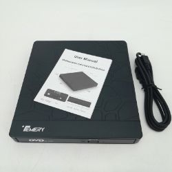 Bild von Temery Externe CD DVD Laufwerk USB 3.0 Type C für Mac Win Optical Temery