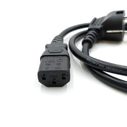 Bild von Amazon Basics Netzkabel 0,9m Schwarz Audiokabel Videokabel Cables 6,64