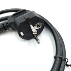 Bild von Amazon Basics Netzkabel 0,9m Schwarz Audiokabel Videokabel Cables 6,64