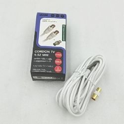 Bild von APM 408015 9,52 mm M¢leM¢le TV-Kabel 5 m TV-Koaxialkabel A/V-Adapter 