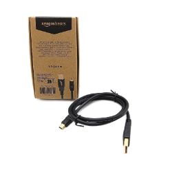 Bild von Amazon Basics USB 2.0 A auf Mini-B 0,9m Schwarz Kabel - für Cables