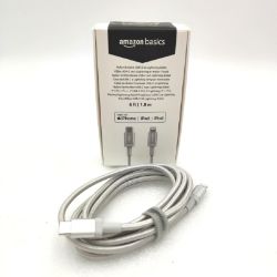 Bild von Amazon Basics Usb C Auf -- Kabel Nylon Mfi -- Einfaches Laden Und Synchronisieren Für Apple Geräte