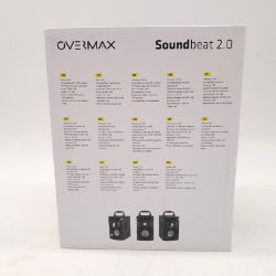 Bild von Overmax Soundbeat Bluetooth Lautsprecher Tragbarer Stereo Sound Lautsprecher Mini Box Schwarz