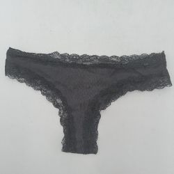 Bild von Iris Lilly Damen Baumwolle Spitze Tanga 7er Pack Panties Unterwäsche Lang Größe 36-44