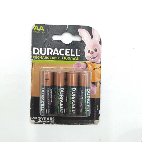 Bild von Duracell AA 1300 mAh Mignon Akku Batterien 4er Pack