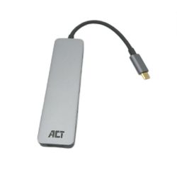 Bild von ACT AC7053 USB C Hub 4 Port PD Pass Through Workspace Gadgets Zubehör