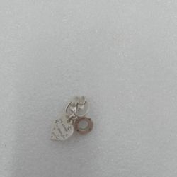 Bild von Pandora Charm Anhänger Kristall Glas Cz Gatos Herzen Colgante Halskette Schmuck