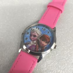 Bild von Philip Watch rosa Quarzuhr Echtlederband Snow-Fans R