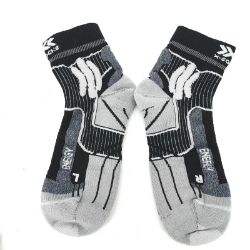 Bild von X-Socks Marathon Socken Unisex Schwarz Anthrazit Sport Laufen Energie