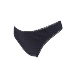 Bild von Iris Lilly Damen Baumwolle Tanga-Unterwäsche 5er-Pack Schwarz 42 Panties Damenunterwäsche