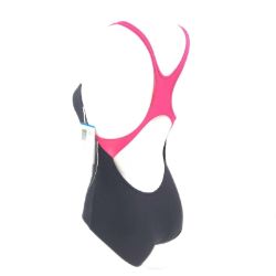 Bild von Arena Swim Pro Back Graphic Badeanzug Frauen Schwarz BlackFreak Rose