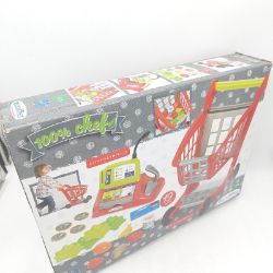 Bild von Ecoiffier Einkaufstrolley Rekorder Supermarkt Spielset CD Spieler Trolley Warenkorb